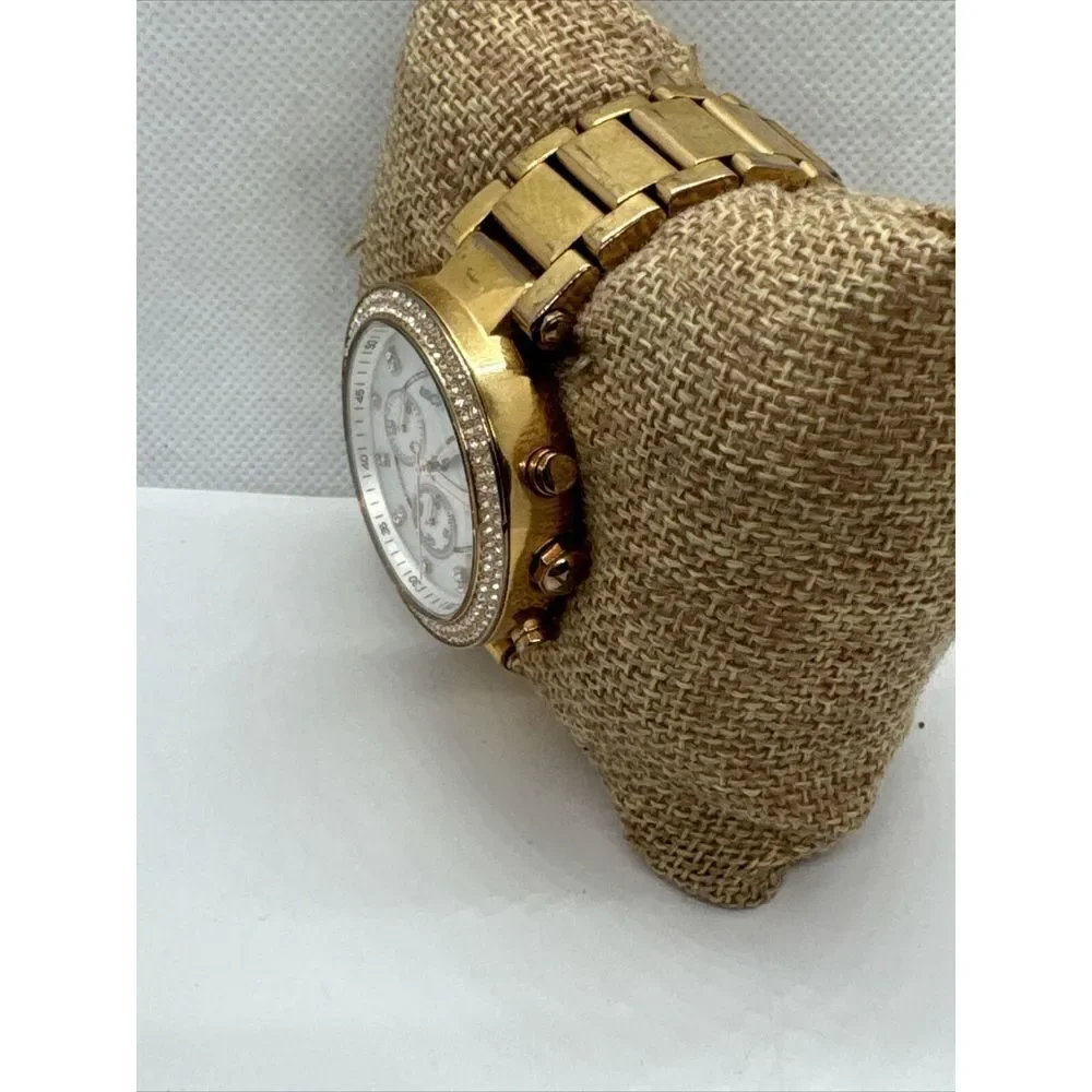 Michael Kors Parker MK5491 Women's Gold Stainless Steel Analog Dial Watch JNA410